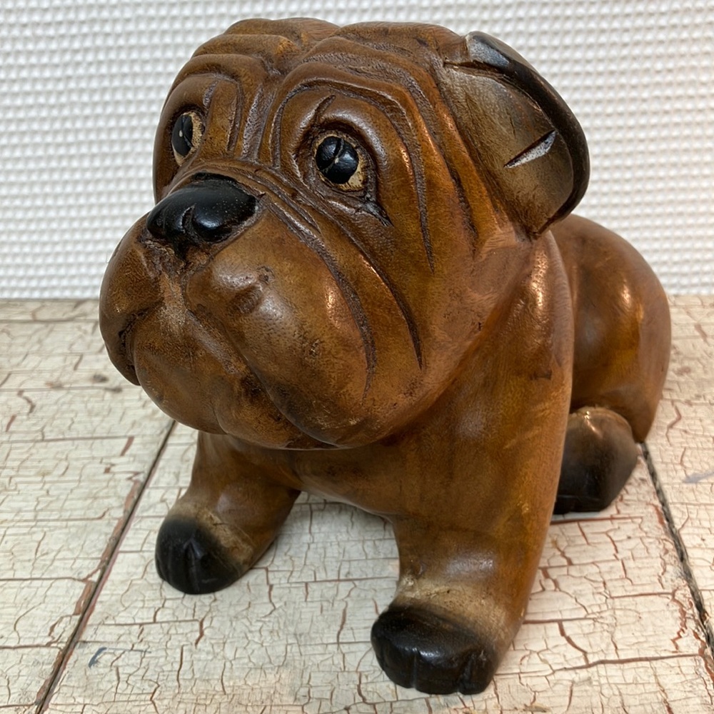 Bulldog, (artesian crafted)